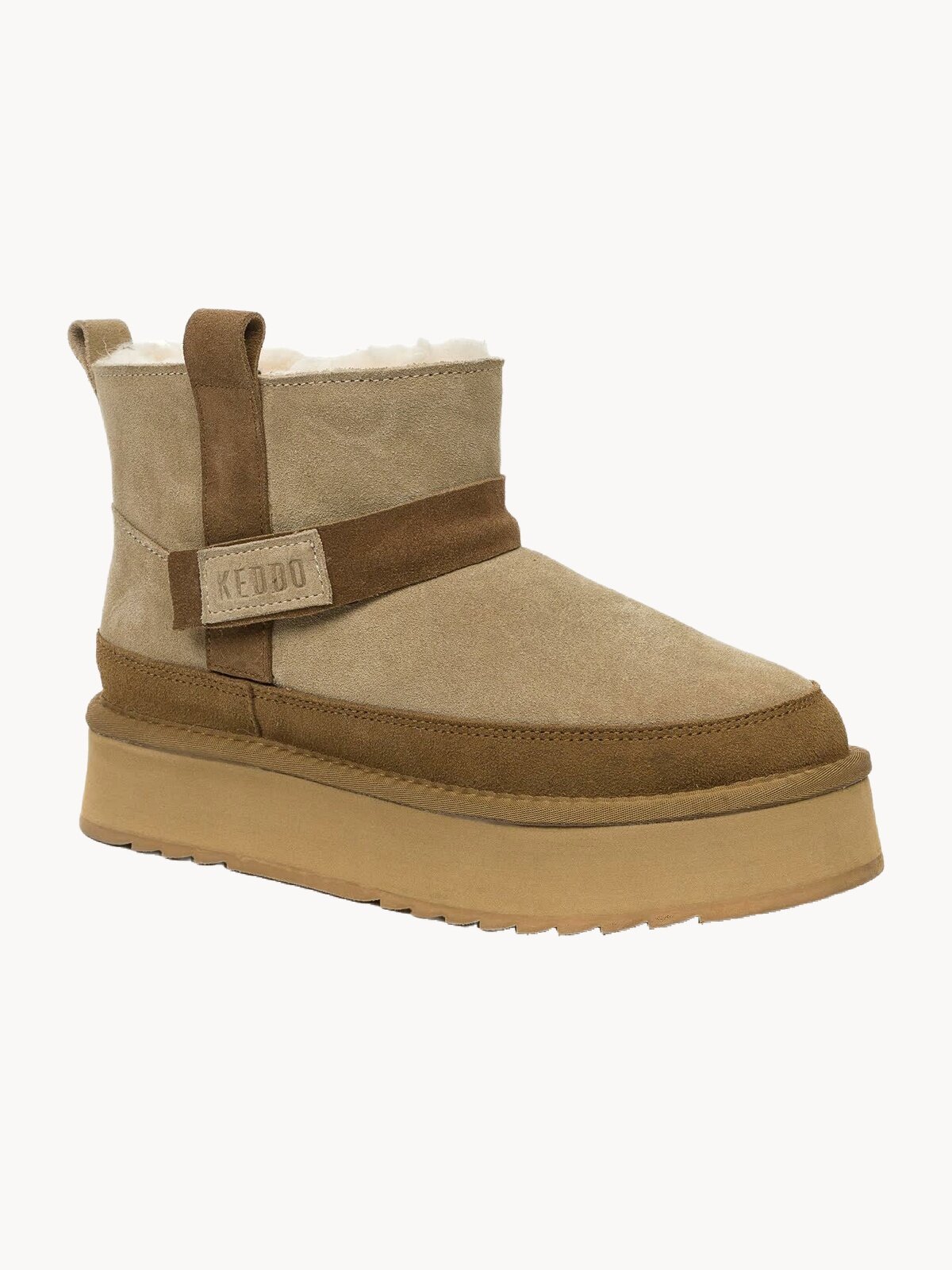 Угги KEDDO, размер 37, бежевый