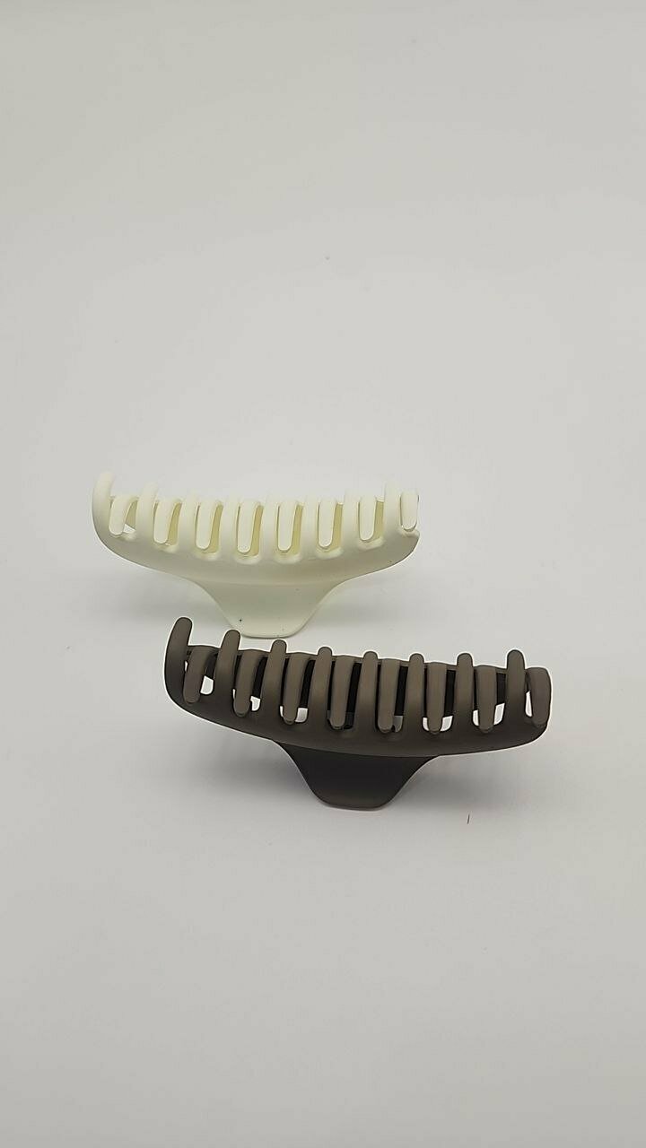 Крабики для волос, заколка с матовым покрытием, зажим — фото 1