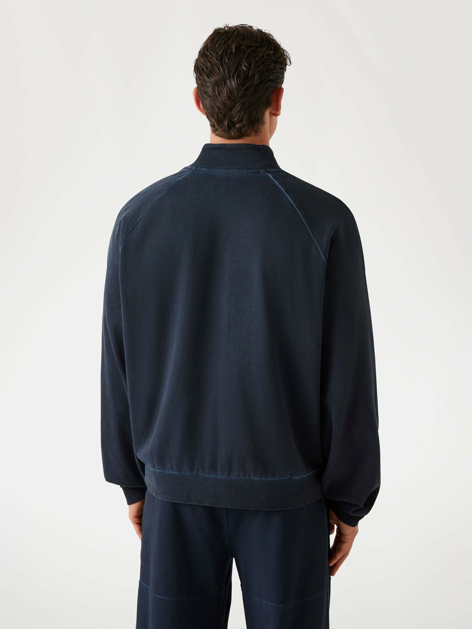 Кардиган GUESS Achille Full Zip, размер 2XL, синий — фото 1