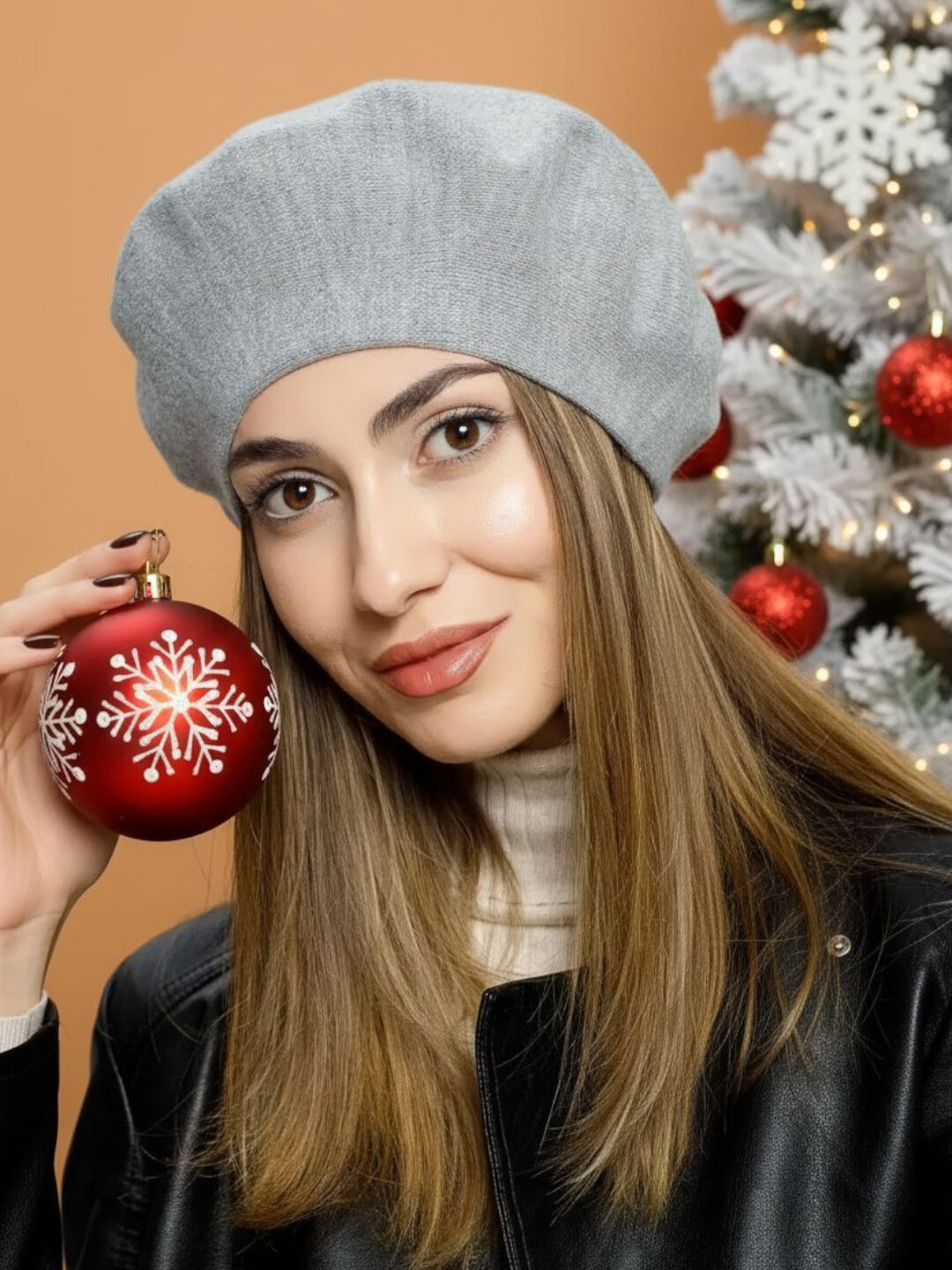 Берет  для девочек и женщин