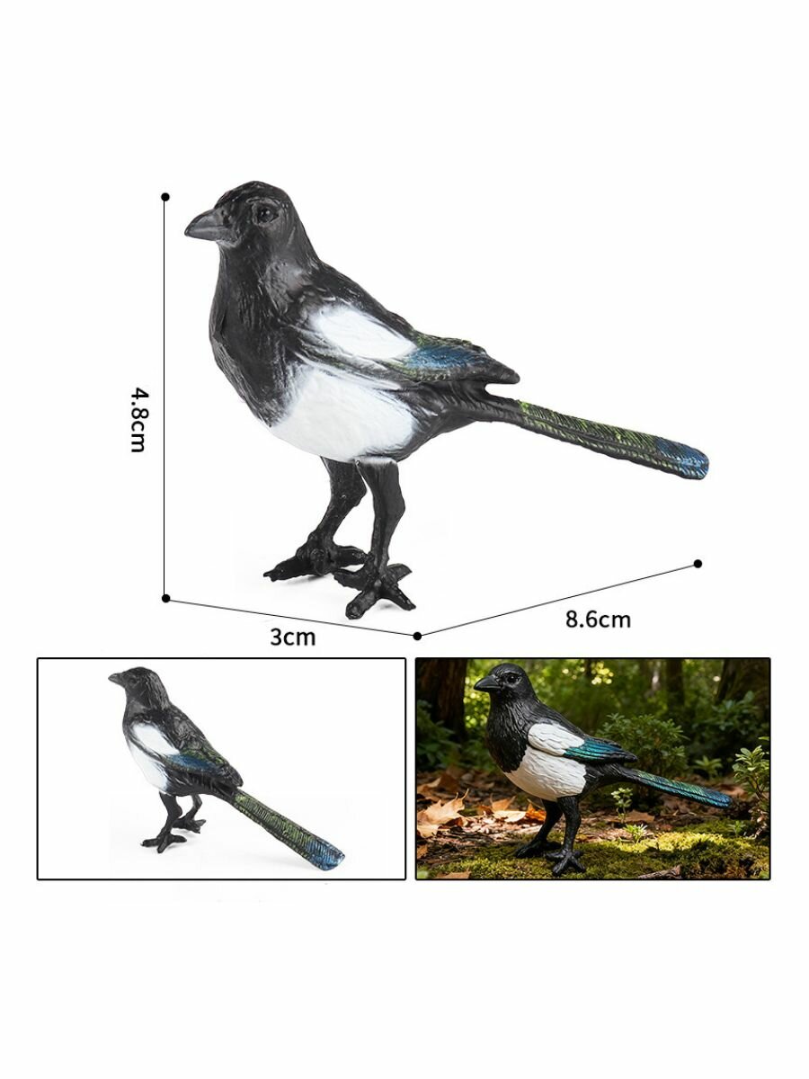 Фигурка птица Сорока — фото 1