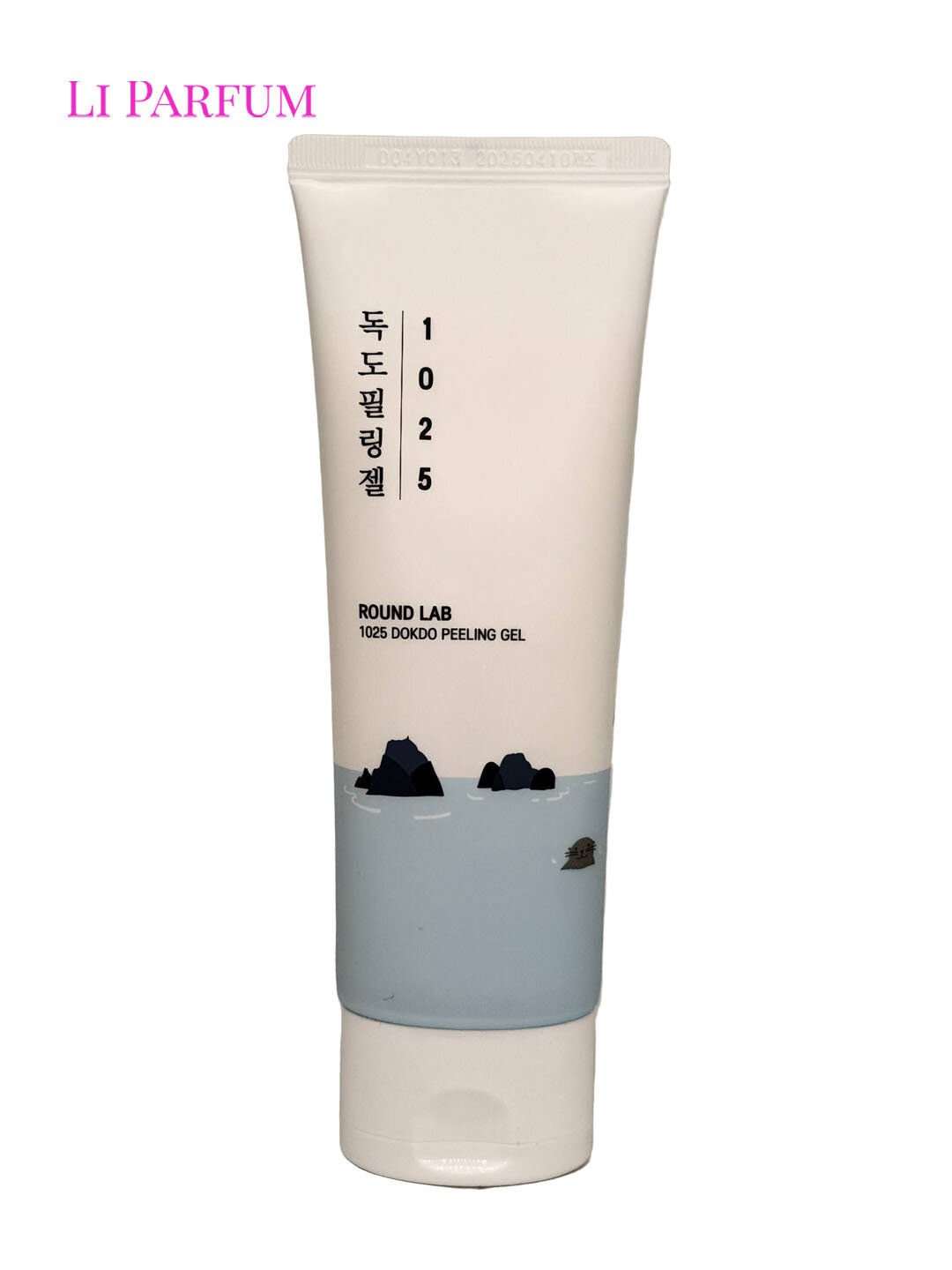 Пилинг-гель-скатка Round Lab 1025 Dokdo, мягкое очищение и отшелушивание, для чувствительной кожи, 120 мл — фото 1
