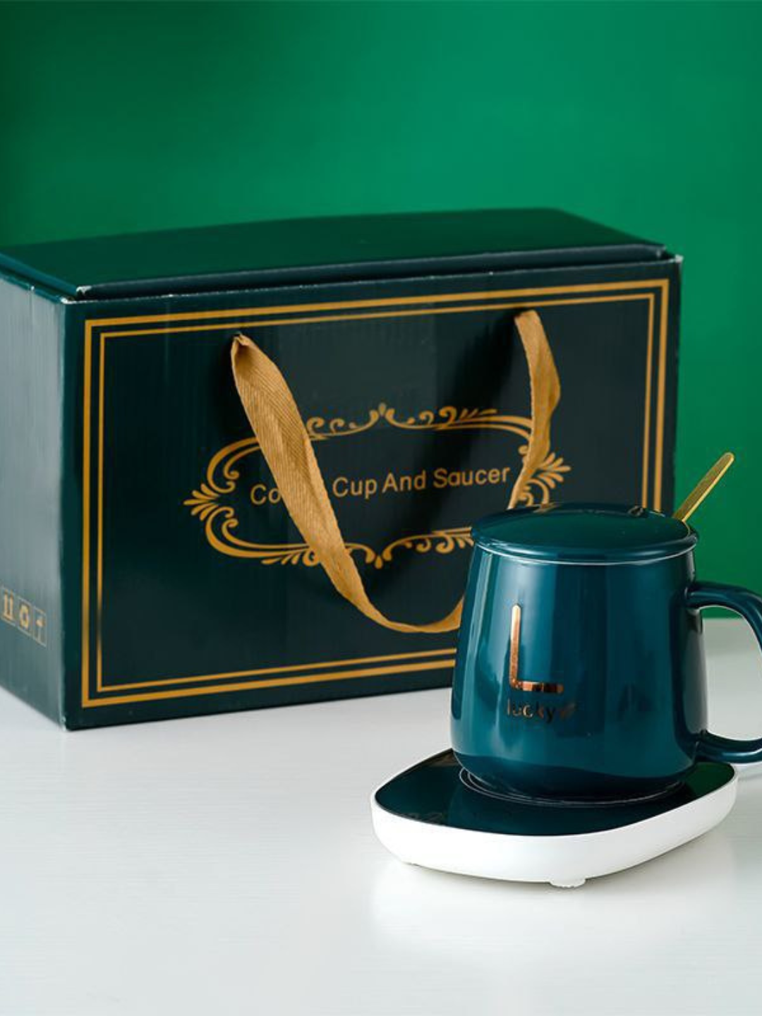 Кружка "HAPPY KITCHEN", керамика, с подогревом, для чая, 250 мл