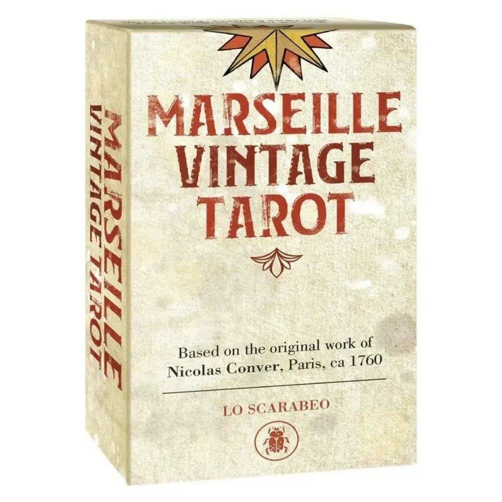 Карты Таро "Marseille Vintage Tarot Cards" Lo Scarabeo / Марсельское Винтажное Таро 63555 Lo Scarabeo