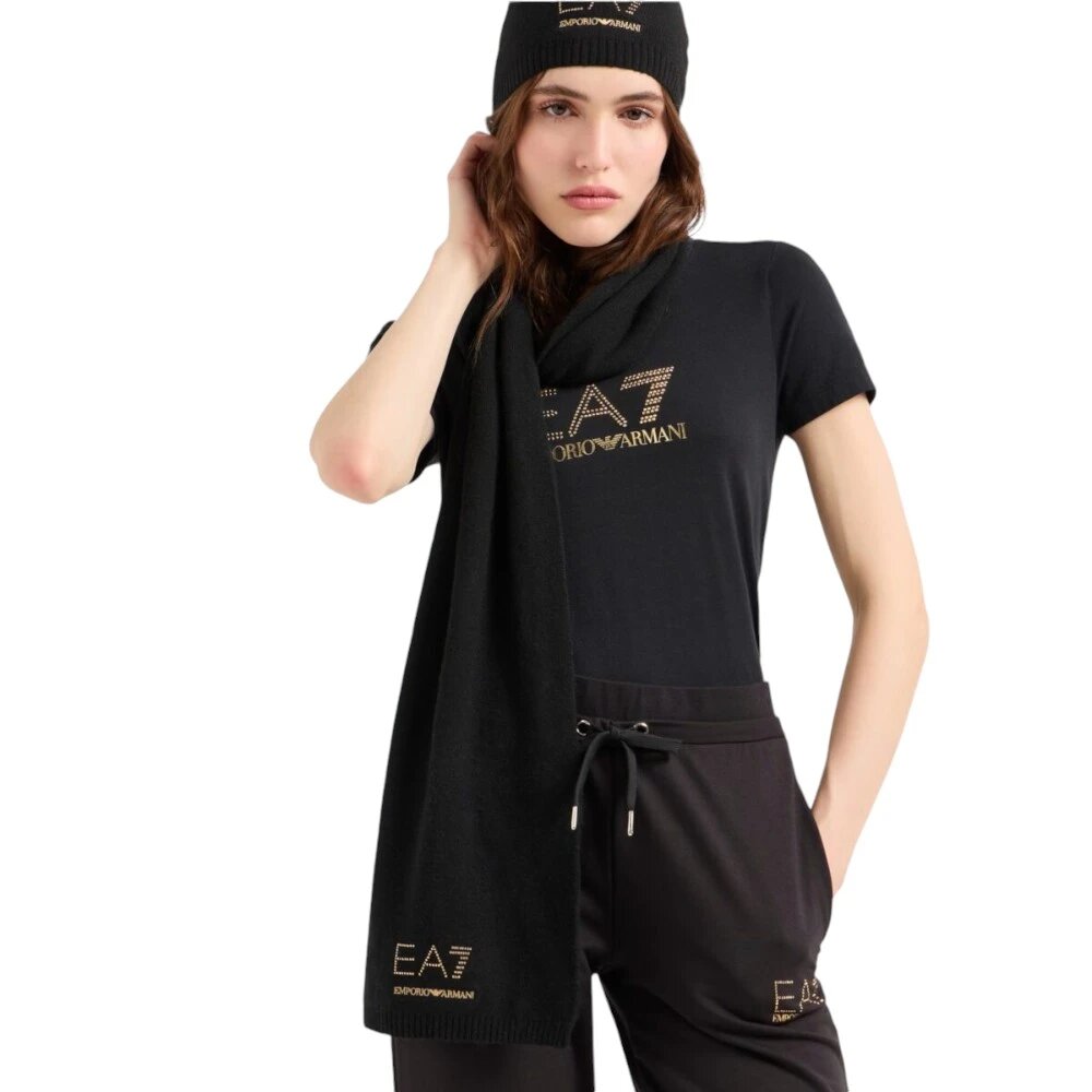 Шапка EA7 EMPORIO ARMANI для женщин, размер OneSize, 00020 — фото 1