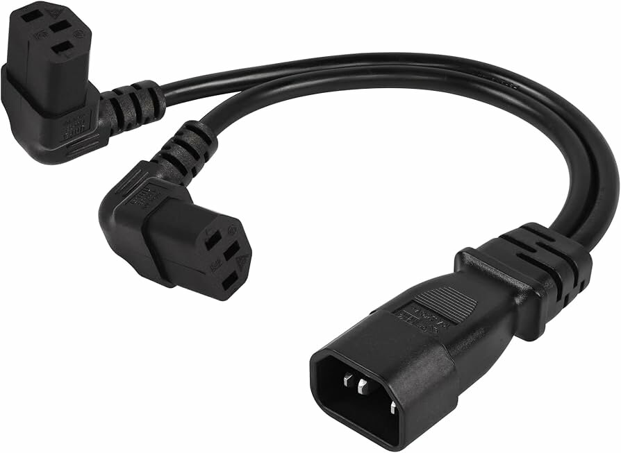 Силовой шнур питания комп–UPS IEC C14 → IEC C13, 1.8 м (до 2 кВт) — фото 1