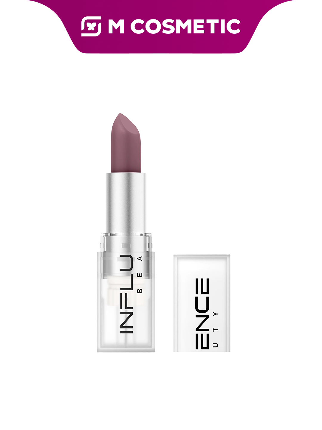 INFLUENCE BEAUTY Помада для губ матовая стойкая тон 17 сливовый, ягодный