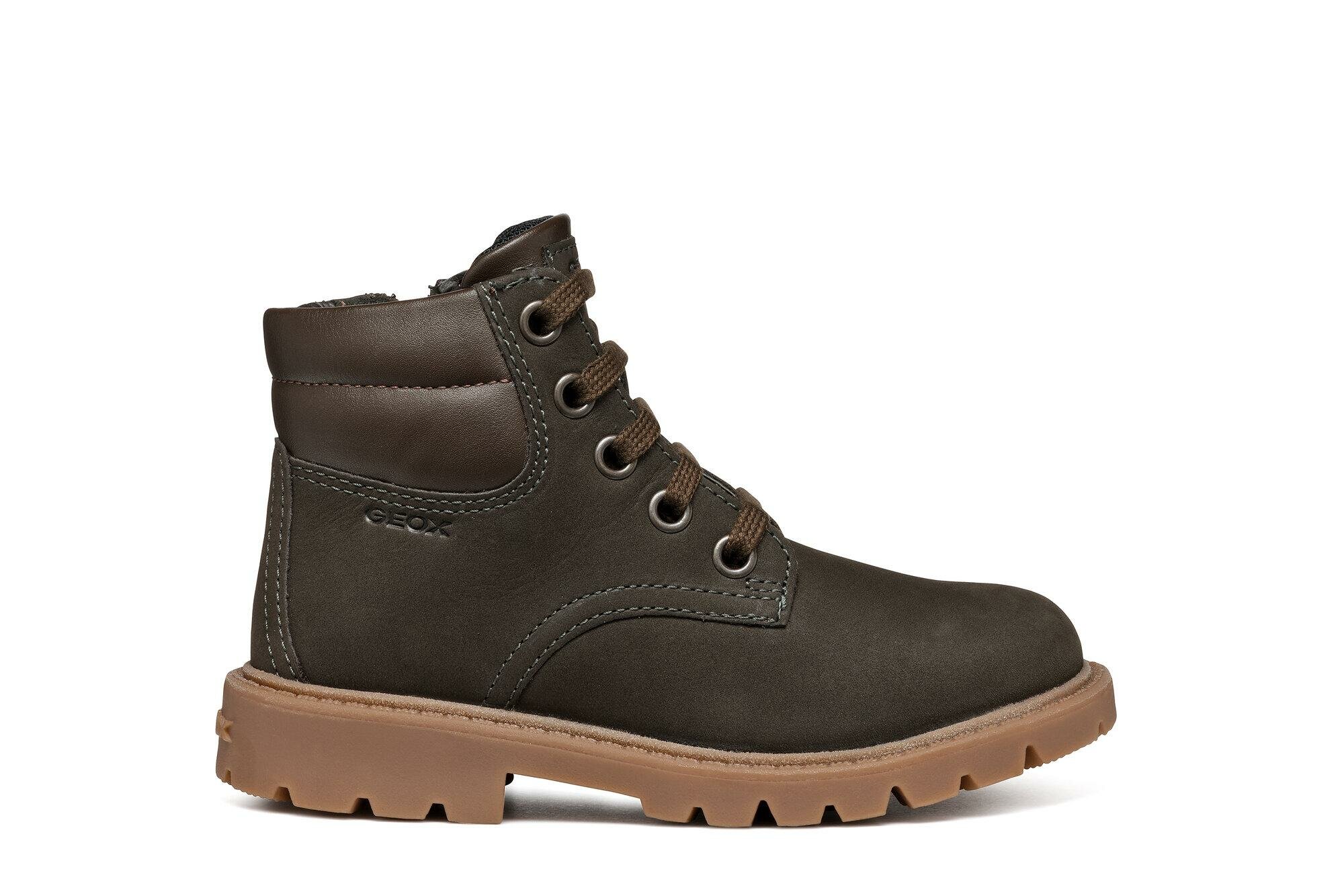 Ботинки GEOX Shaylax, размер 30, кофейный