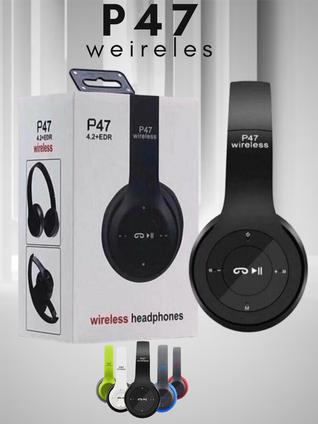 Наушники беспроводные P47