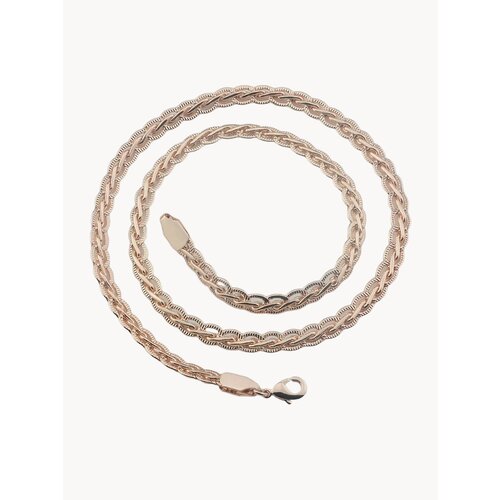 Комплект бижутерии Babilon: цепь, браслет, размер браслета 20 см, размер колье/цепочки 60 см, золотой