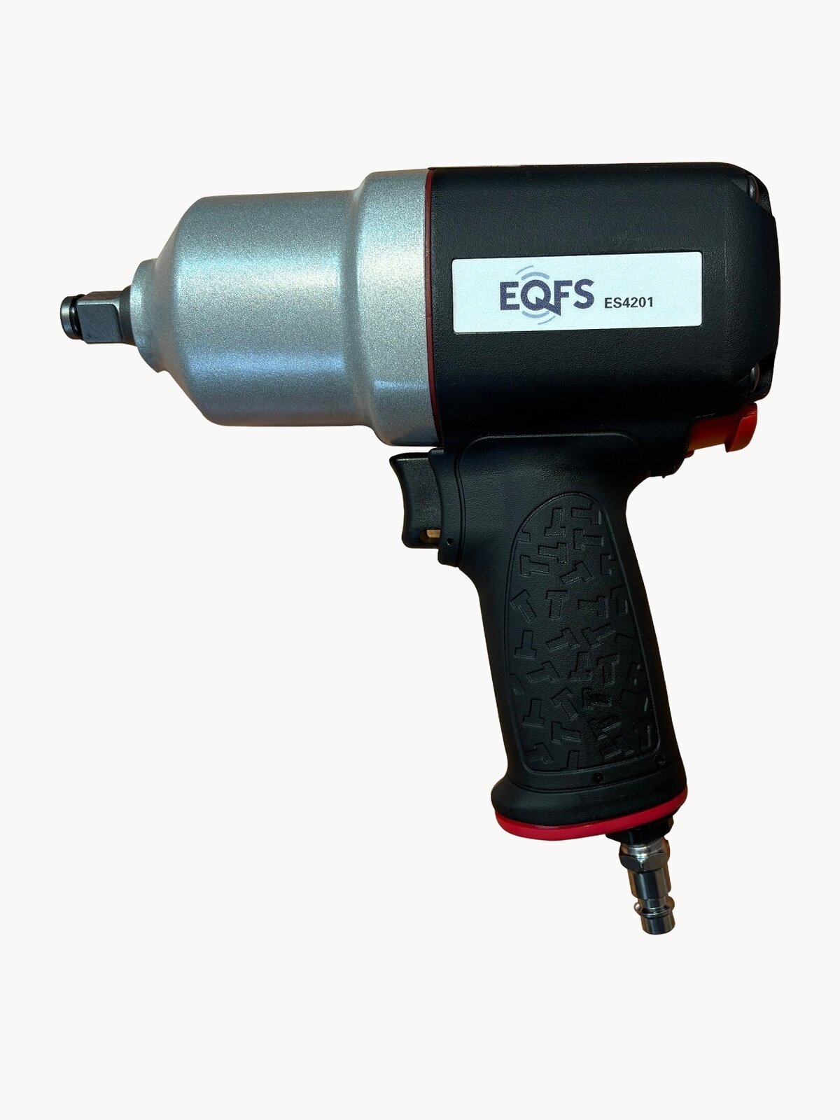 Пневмогайковерт EQFS ES4201, ударный, 1/2", 980 Нм, рапид, композитный корпус