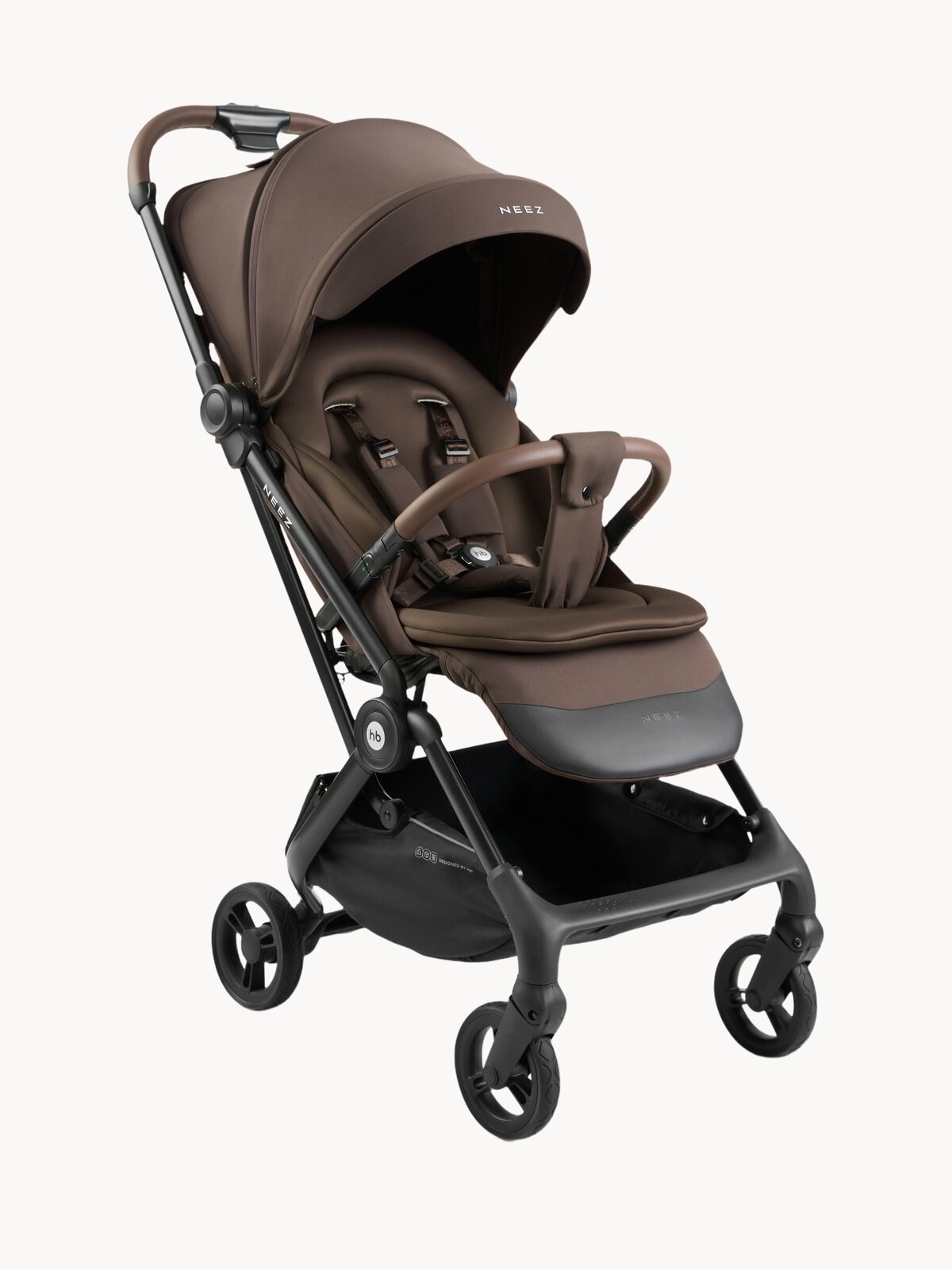 Коляска прогулочная Neez от Happy Baby, детская всесезонная, в комплекте: дождевик, москитная сетка, матрасик