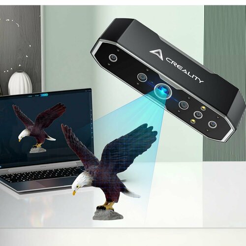 Creality 3D-сканер Creality Otter Высокая скорость 20 fps точность 002 мм Для CAD и реверс-инжиниринга 49999₽