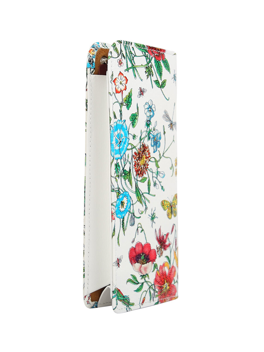 Изображение Чехол для очков из натуральной кожи Petek 1855 2636. X94.00 белый, зернистый
