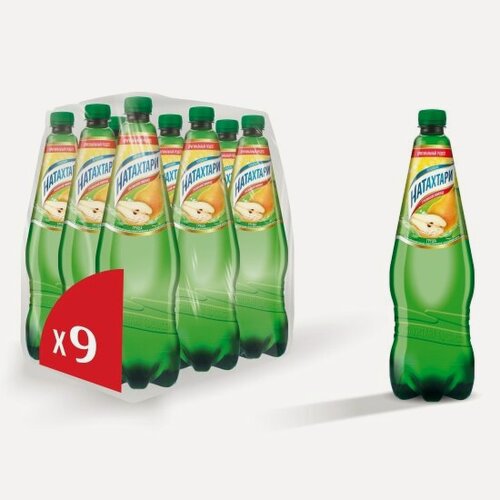 Изображение товара Лимонад Натахтари Груша 1л (9 штук в упаковке)