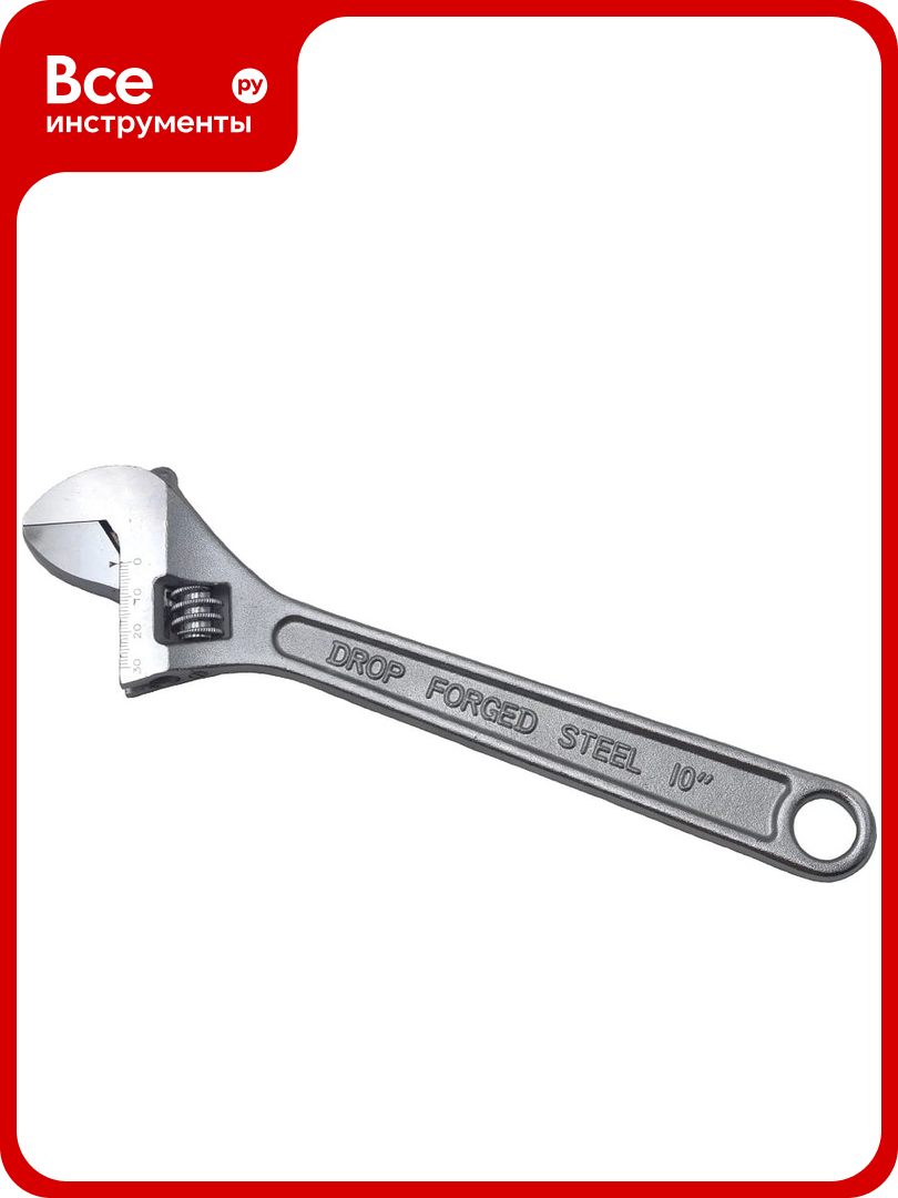 Гаечный разводной ключ со шкалой BIST 250 мм BWD233-08