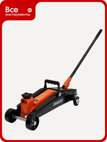 Изображение товара Подкатной домкрат Gigant 3т увеличенная высота подъема, подхват-192мм, подъем-533мм, GSJI-3T