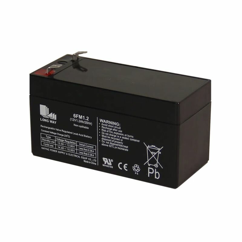 Все аккумуляторы LONG WAY Аккумулятор Long Way 12V1.2Ah/20Hr - LW-6FM1.2