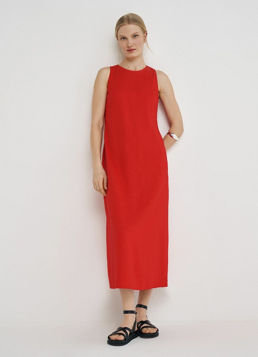 Платье O'STIN, размер S, красный