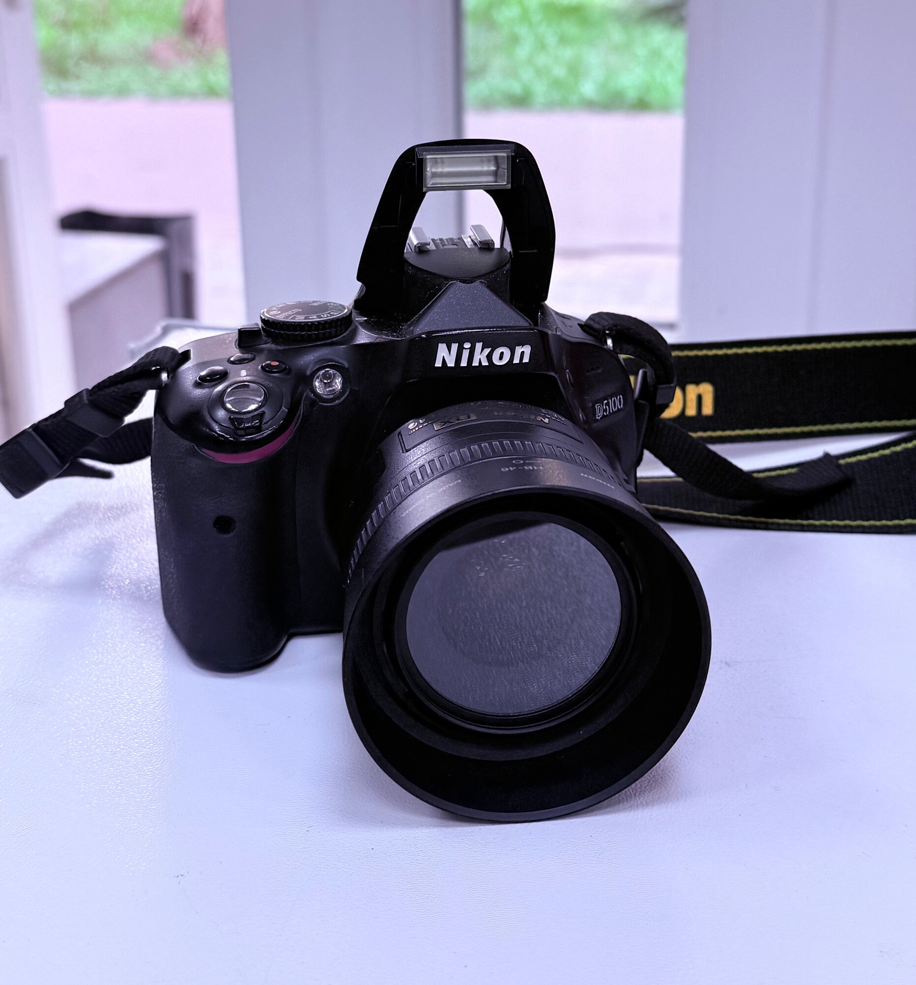 Фотоаппарат Nikon D5100 Kit AF-S NIKKOR 35mm 1:1.8G, черный