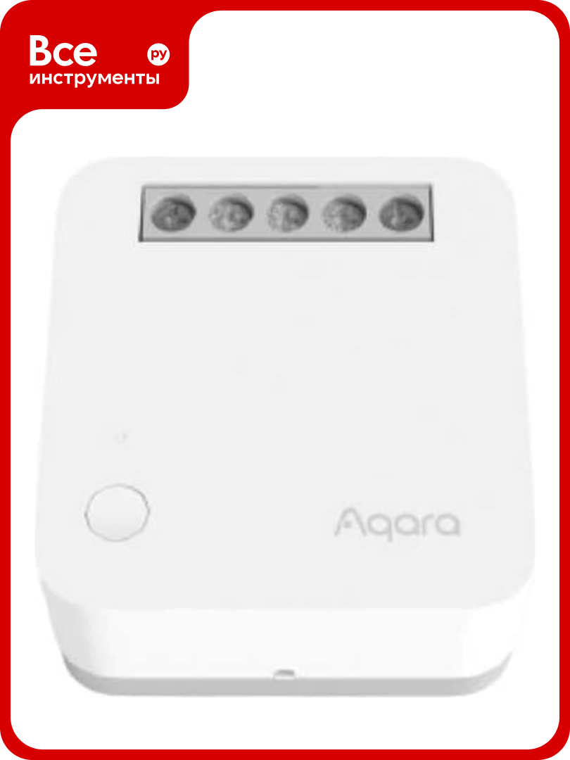 Одноканальное реле AQARA с нейтралью Т1 SSM-U01 00-01021755