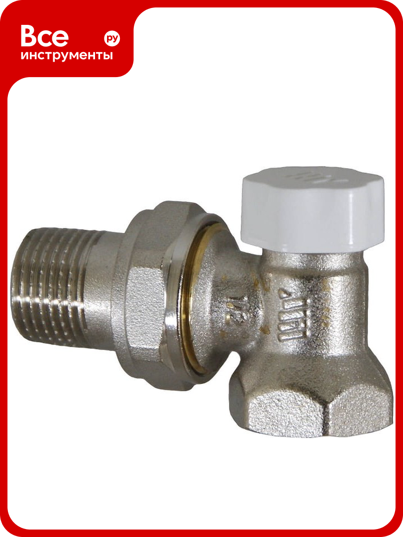 Кран для радиатора Millennium 3/4 угловой нижний RKUN3434