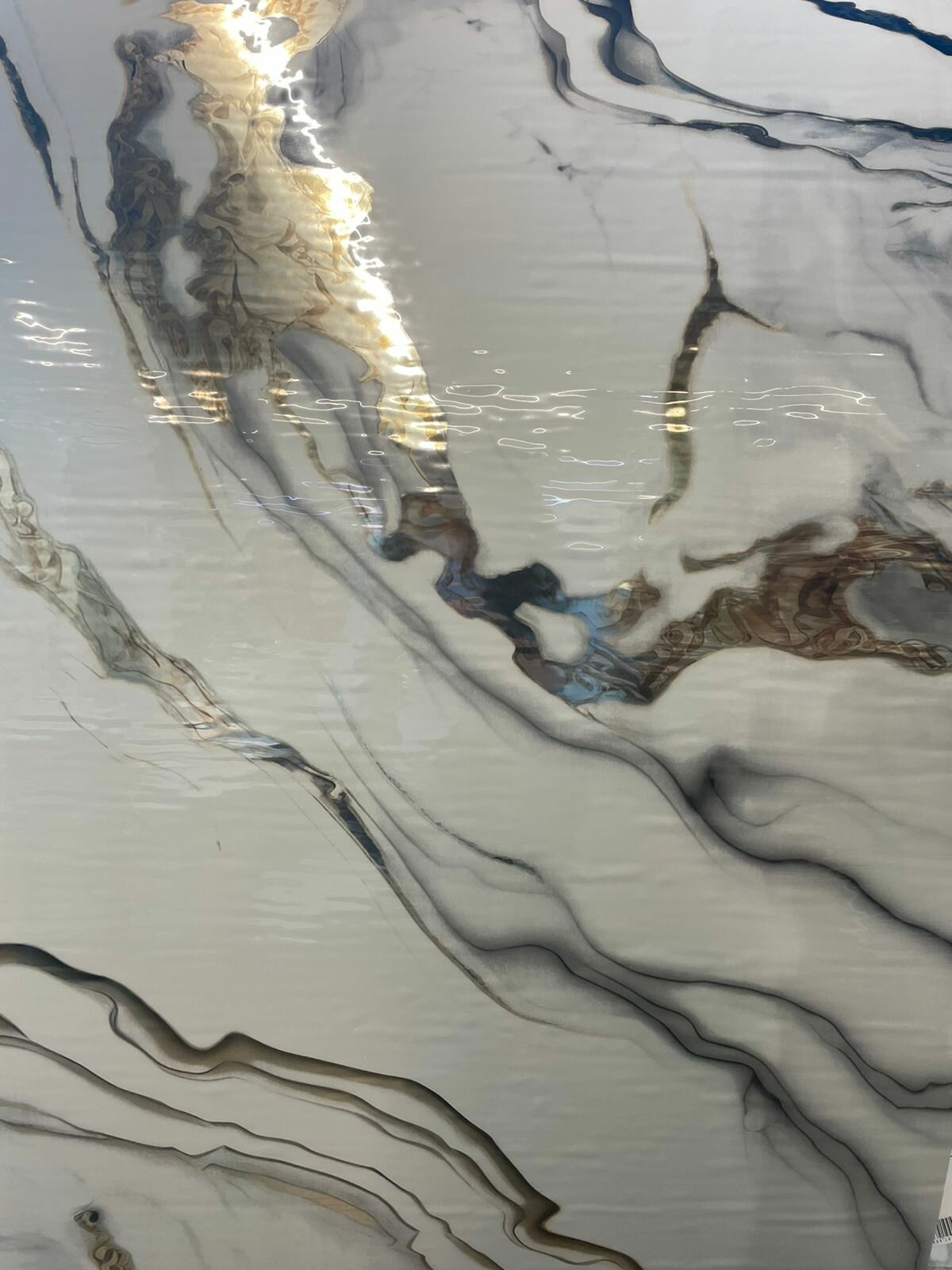 Панель-рулон самокл. Модерн 300х60см 83106-2 Арабеска глянец — фото 1