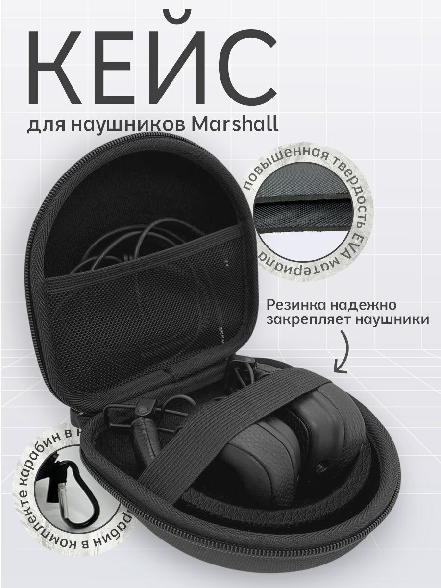 Чехол-кейс для наушников Marshall