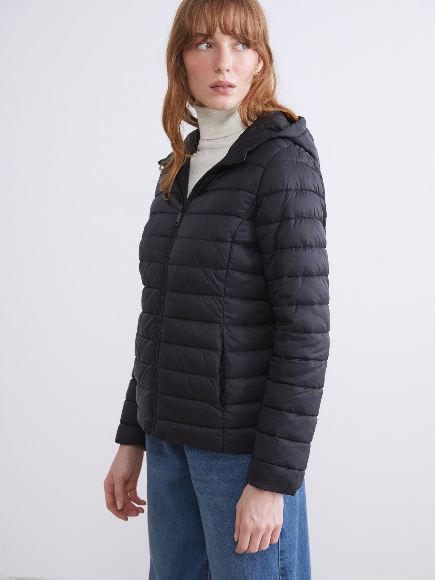 Пуховик LC Waikiki, размер 40, черный — фото 1