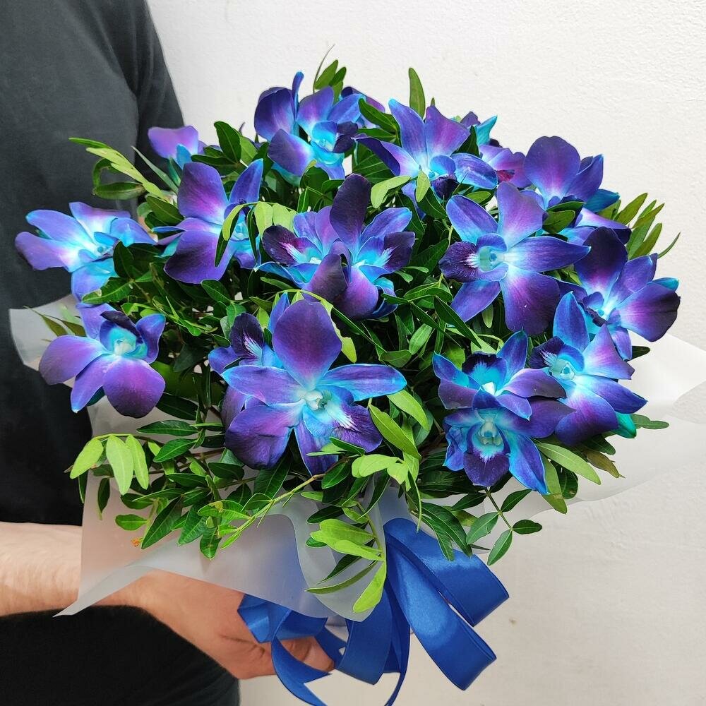 Космическая синяя орхидея 