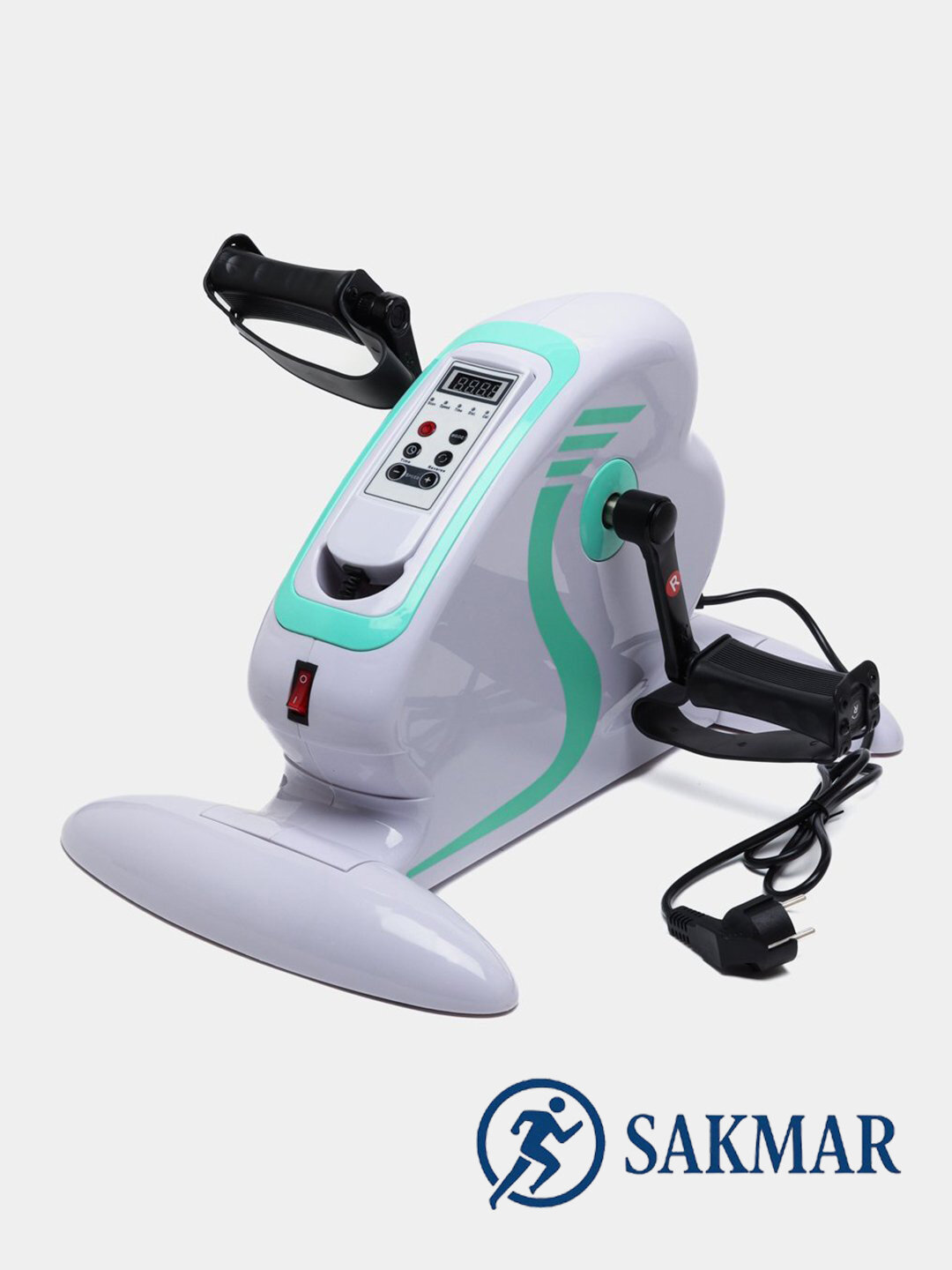 Oyoq va qo'llar uchun, mini mashq velosipedi, Velotrenajor Elektronniy