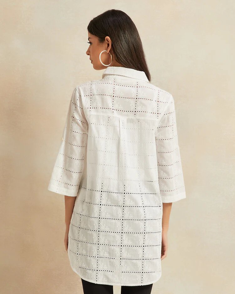 Блуза REDTAG, размер 8, бежевый — фото 1