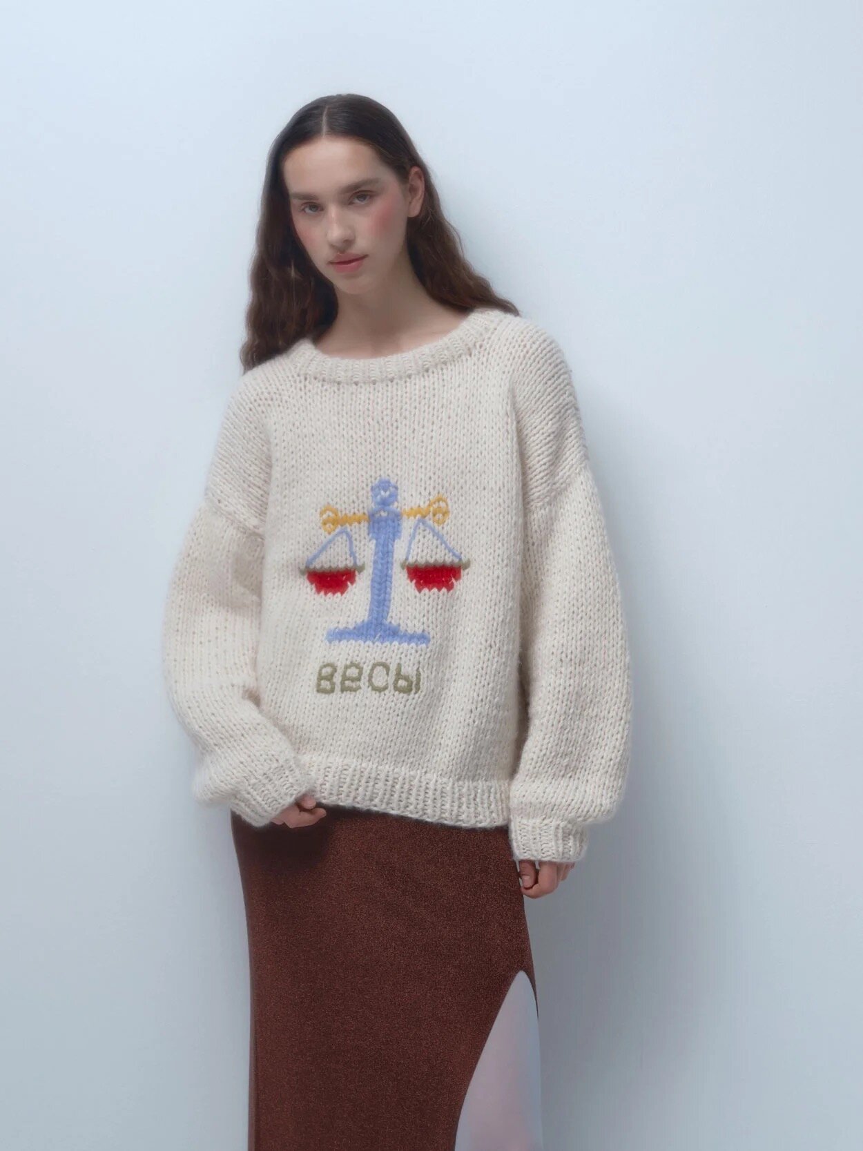 Свитер MIRSTORES MIRSTORES Zodiac, размер XS, , слоновая кость