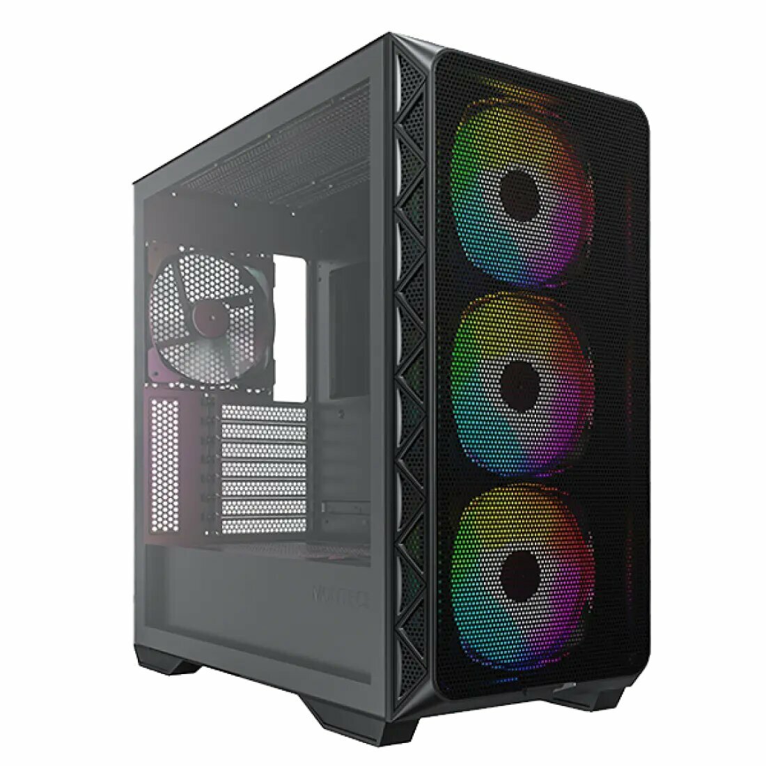 Ко́рпус Montech Air 903 MAX Mid-Tower ATX / E-ATX, панель из закалённого стекла, ARGB, чёрный