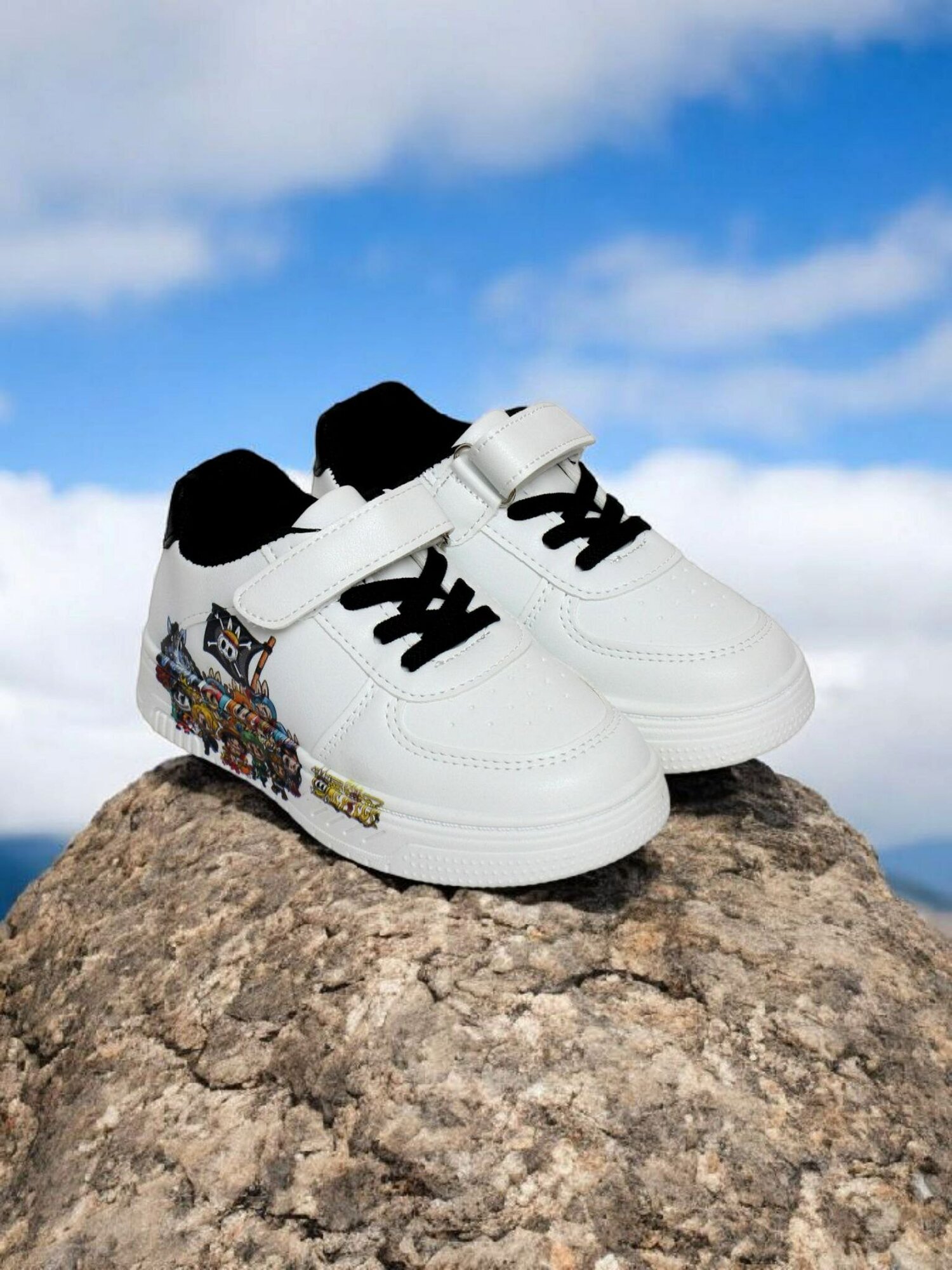 Кеды, размер 31, Белый+черный — фото 1