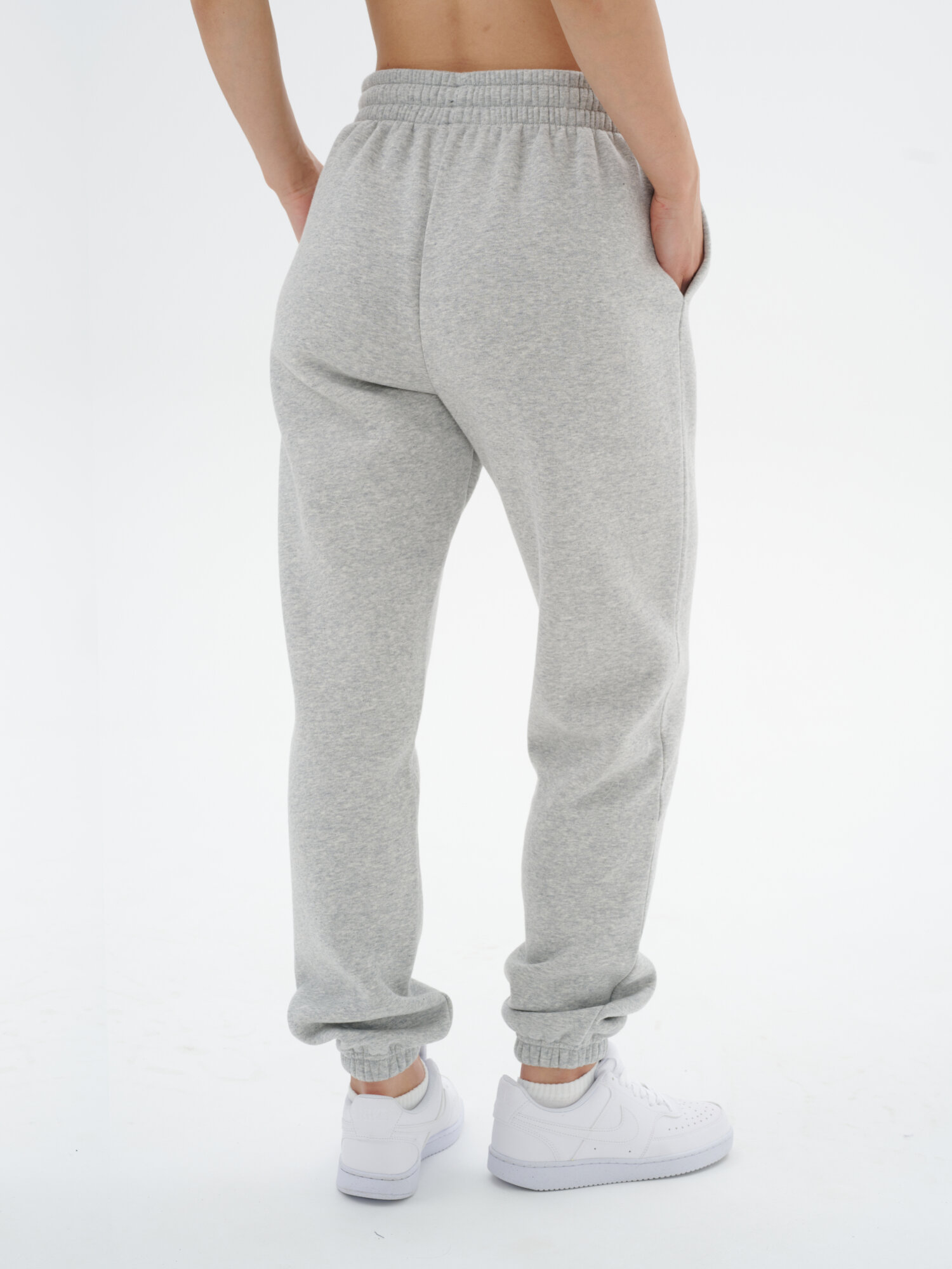 Брюки джоггеры RANK Essential Fleece Jogger, размер S, серый — фото 1