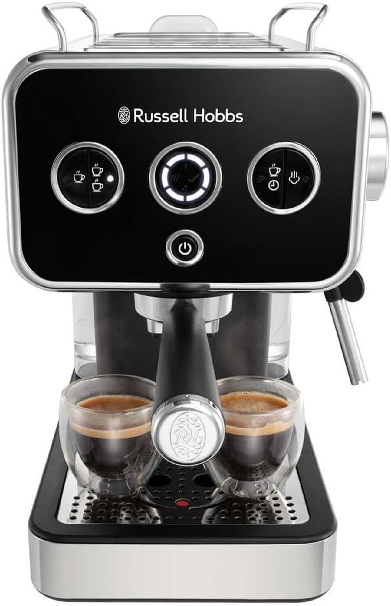 Russell Hobbs Espresso Кофеварка рожковая черный 1350Вт 26450-56