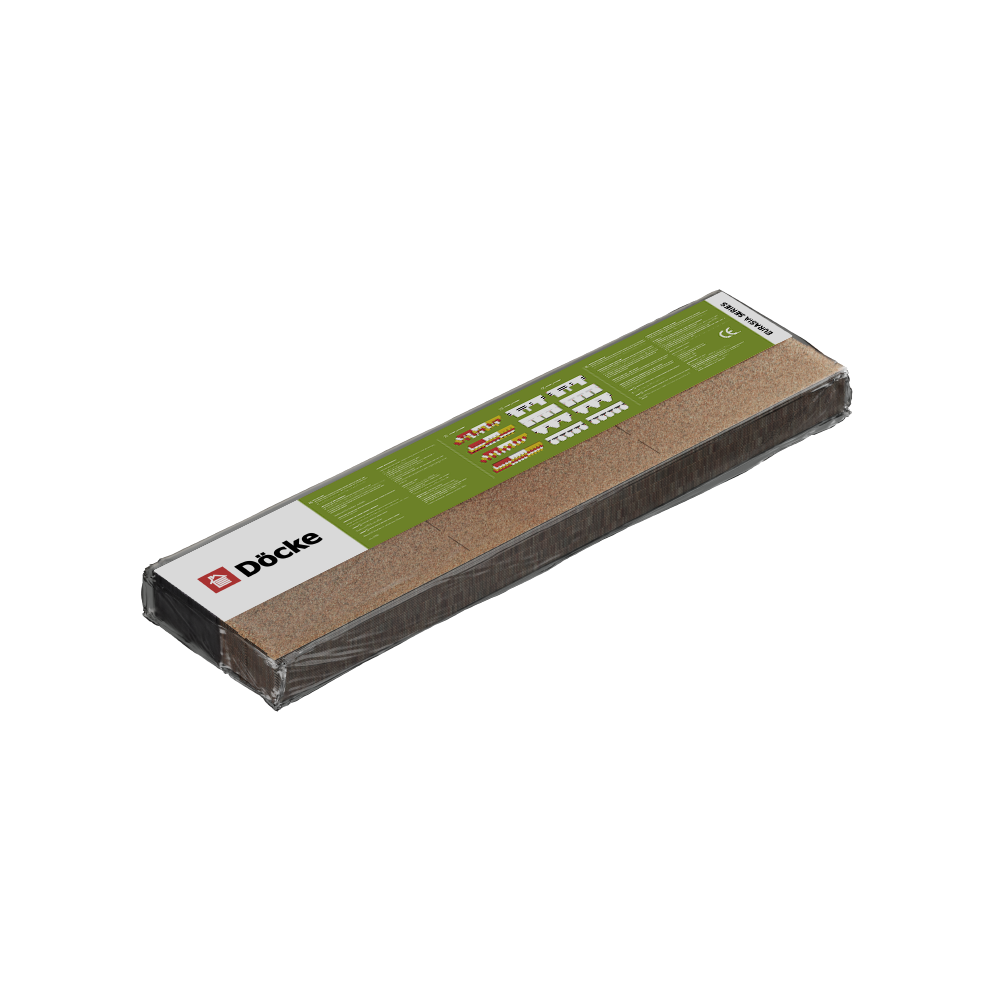 Коньково-карнизная черепица Docke PIE EURASIA// Серый