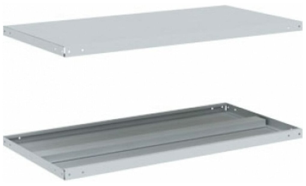 Полка для металлического стеллажа КМ 35x700x600 мм