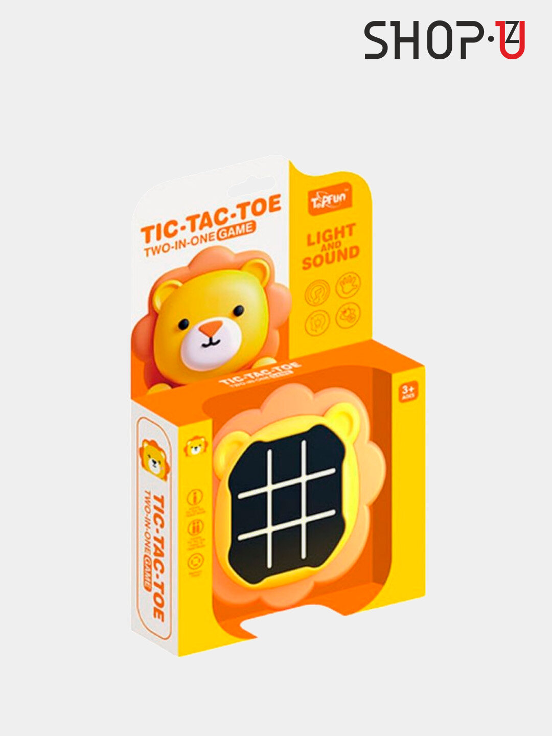 Развивающая настольная игра "Крестики нолики" / TIC-TAC-TOE - классическое веселое развлечение