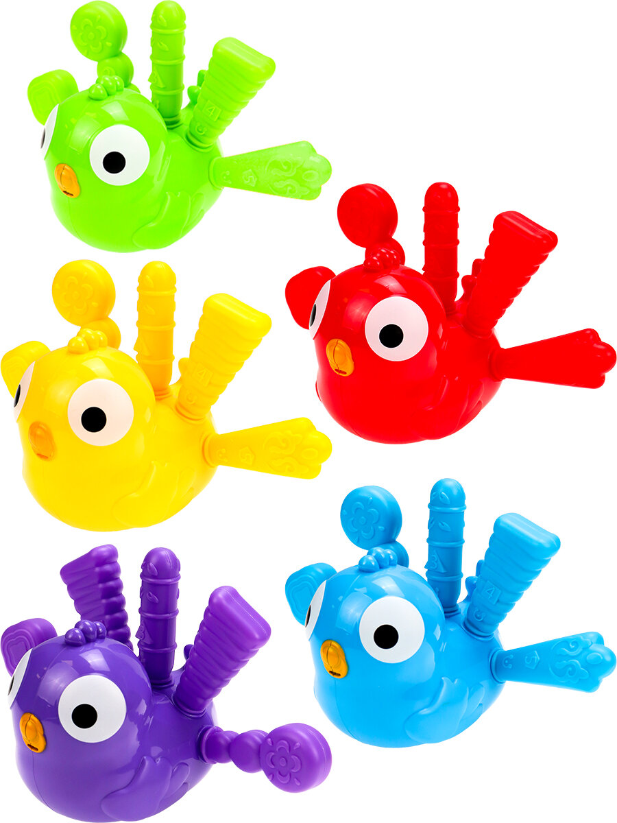 Сортер "Птичка" для малышей набор 5 шт. Развивающая игрушка для детей (125х115х185см) арт. FCJ1361499