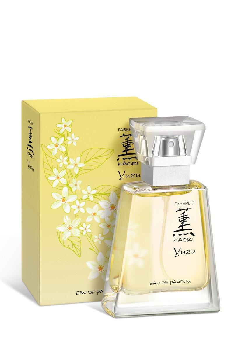 Парфюмерная вода Faberlic "Kaori Yuzu", женский аромат, флакон с дозатором, 46мл