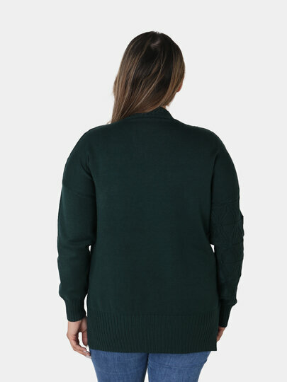 Свитер размер One Size, , темно-зеленый — фото 1