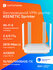 Wi-Fi роутер KEENETIC Sprinter, AX3000, белый [kn-3711]