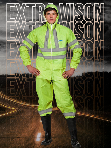 Изображение товара Костюм влагозащитный "ExtraVision" лимонный брючный. Размер:112-116. Рост:176-182