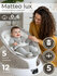 Электрокачели для новорожденных Sweet Baby Matteo Lux Grey, с рег...