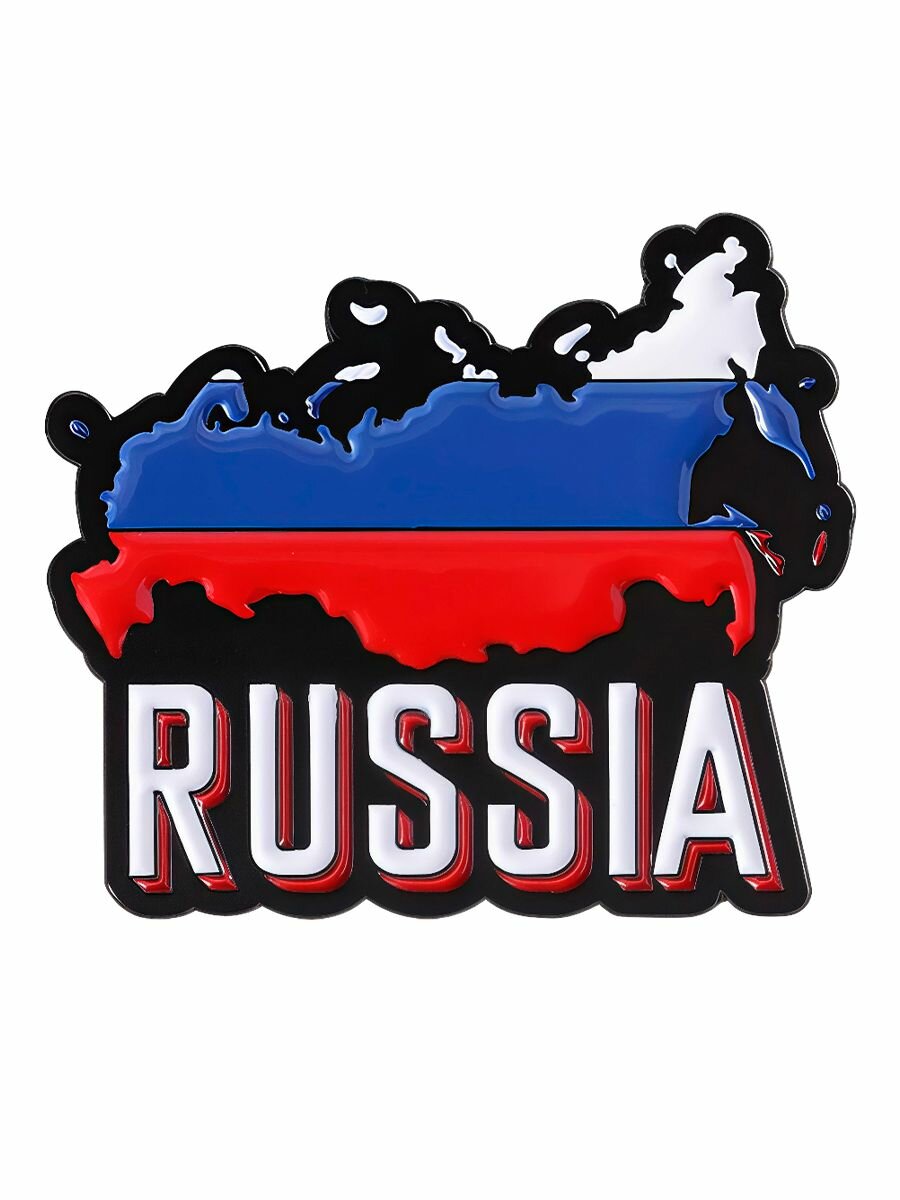 Значок Россия карта Russia