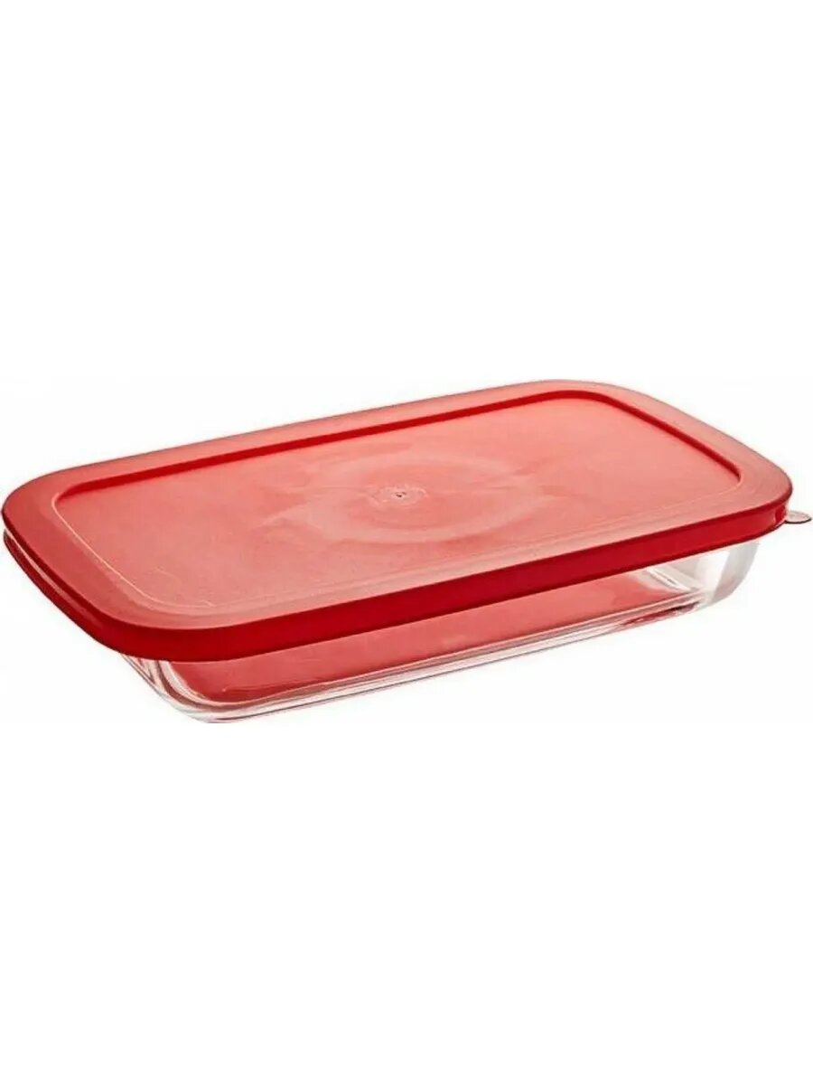 Форма для запекания стеклянная с крышкой РК-0048/2 2,5л