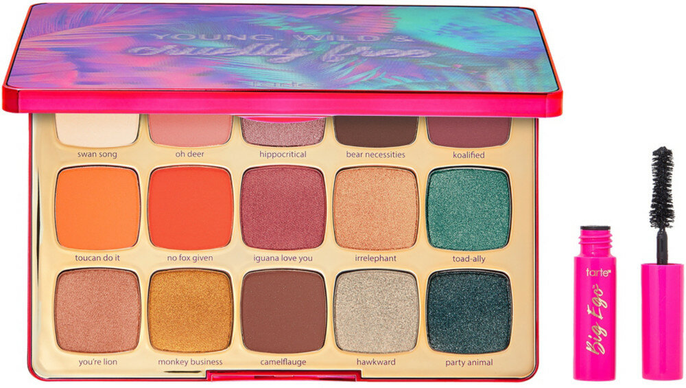 Палетка Tarte Unleashed, 15 оттенков, XL-рефил, веганская формула