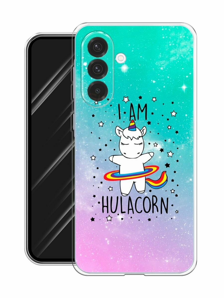 Чехол на Samsung Galaxy A36 5G / Самсунг A36 5G с принтом I am hulacorn — фото 1